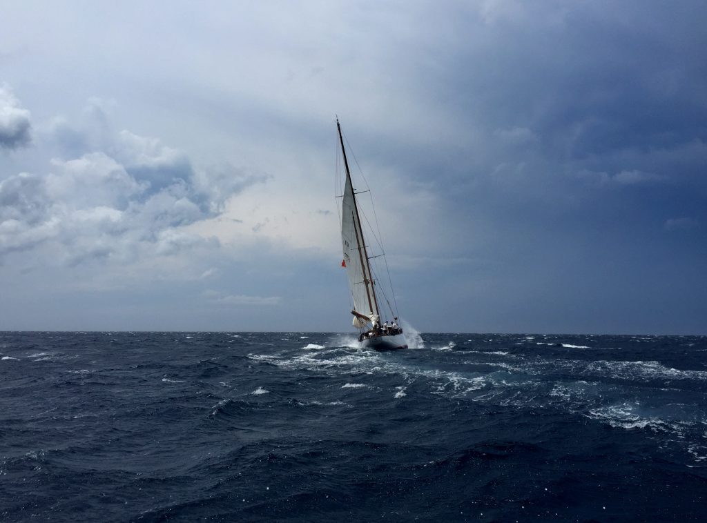 Sailing in storms